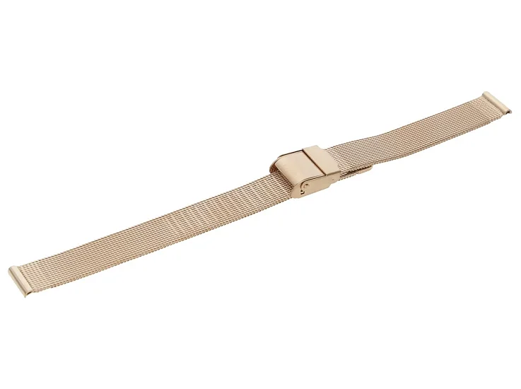 Paski i części Bransoleta Mesh 12mm Różowe Złoto BRANS-MESH-RG-12-2