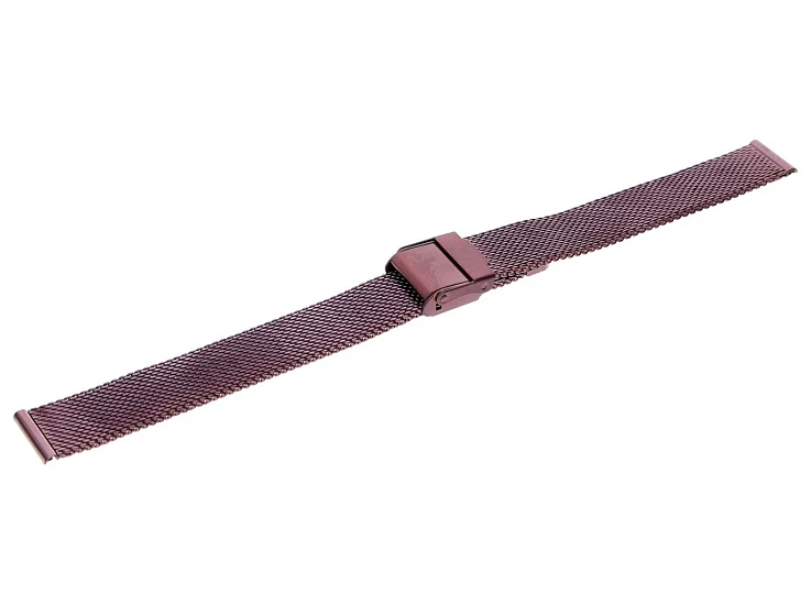 Paski i części Bransoleta Mesh 14mm Bordo BRANS-MESH-BR-14-1