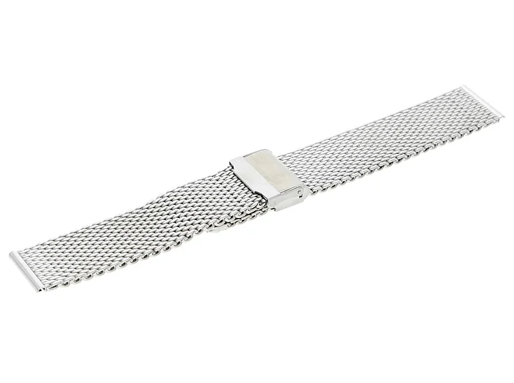 Paski i części Bransoleta Mesh 22mm Stalowa BRANS-MESH-ST-22-1
