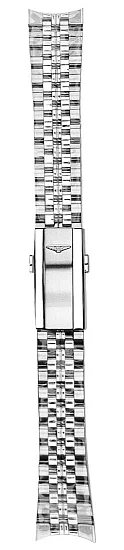 Paski i części Bransoleta Stalowa Mesh Longines 19mm Ultra-Chron 2026 37mm z Mikroregulacją L600172816