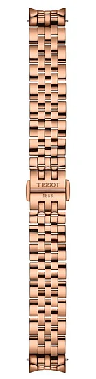 Paski i części Bransoleta Stalowa Tissot 14mm Różowe Złoto Le Locle Lady T605051513