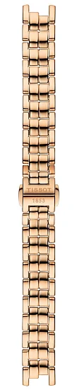 Paski i części Bransoleta Stalowa Tissot 7mm Różowe Złoto Flamingo T605041314