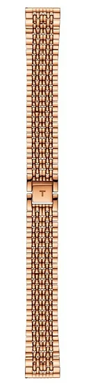 Paski i części Bransoleta Stalowa Tissot Różowe Złoto 19mm Everytime T605039649