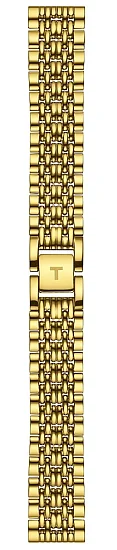 Paski i części Bransoleta Stalowa Tissot Żółte Złoto 15mm Everytime Small T605039585