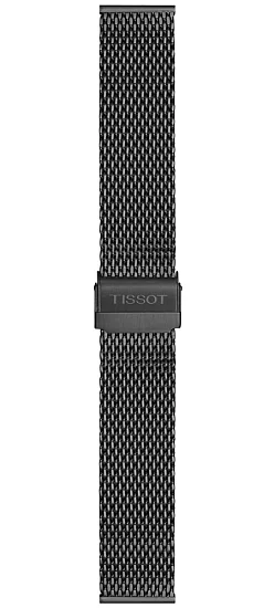 Paski i części Bransoleta Stalowa Tissot Antracyt 20mm PR 100 T605040718