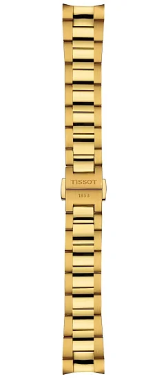 Paski i części Bransoleta Stalowa Tissot Żółte Złoto 16mm PR 100 Lady 2023 T605049324