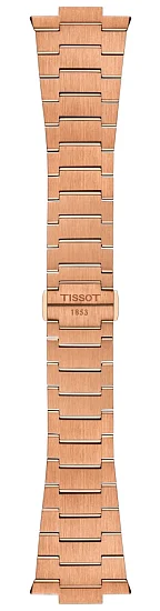 Paski i części Bransoleta Stalowa Tissot Różowe Złoto PRX 40 T605050583