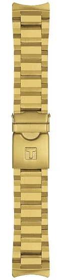 Paski i części Bransoleta Stalowa Tissot Żółte Złoto 22mm Supersport 45 T605049271