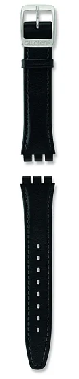 Paski i części Pasek Swatch Irony Medium Czarny BLACK FAN AYLS442