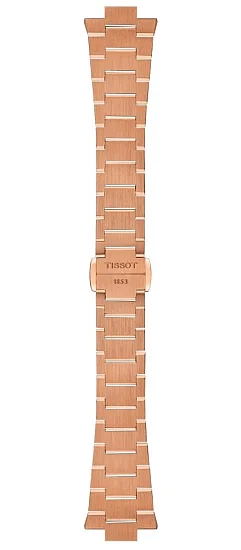 Paski i części Bransoleta Stalowa Tissot Różowe Złoto PRX 25 T605050385