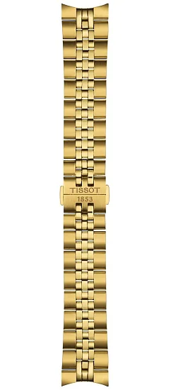 Paski i części Bransoleta Stalowa Tissot Żółte Złoto 20mm Ballade T605050368