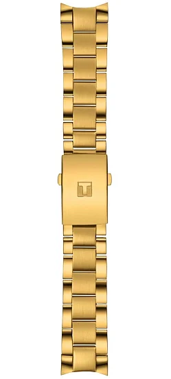 Paski i części Bransoleta Stalowa Tissot Żółte Złoto 22mm Chrono XL T605045894