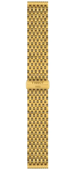 Paski i części Bransoleta Stalowa Tissot Żółte Złoto 20mm Everytime Desir T605049487