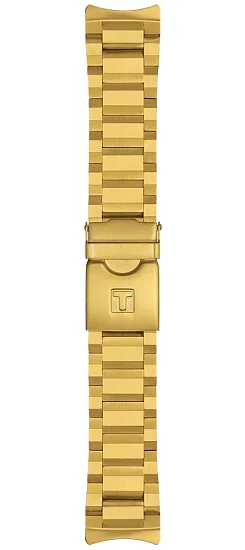 Paski i części Bransoleta Stalowa Tissot Żółte Złoto 22mm Supersport T605049271