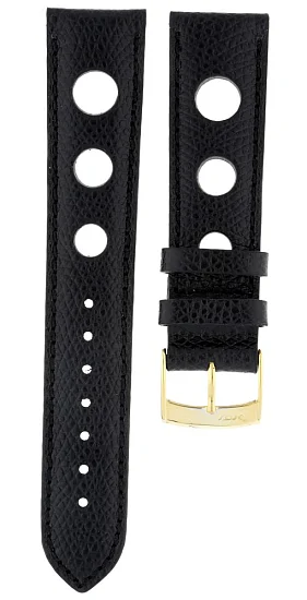 Paski i części Pasek Skórzany Czarny 20mm PASEK-P045-20-CZARNY