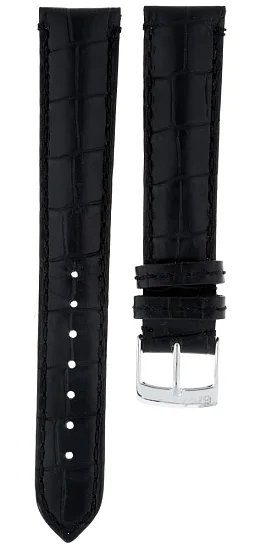 Paski i części Pasek Skórzany Czarny 18mm PASEK-P053-18-CZARNY