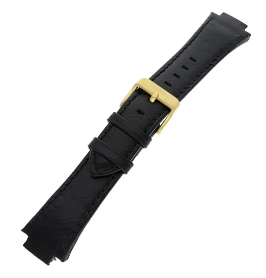 Paski i części Pasek Balticus Gwiezdny Pył Złoty Damski Czarny 22mm PASEK-BALTICUS-ZP-LD-22