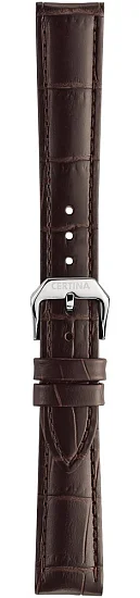 Paski i części Pasek Skórzany Certina Brązowy 16mm DS Jubile C600022042