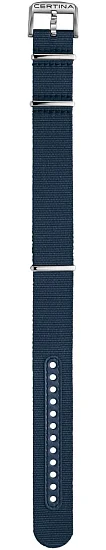 Paski i części Pasek Materiałowy Certina NATO Granatowy 21mm DS Action C604022164