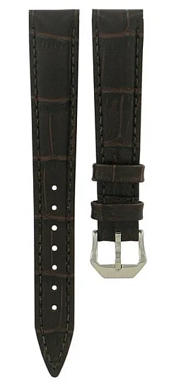 Paski i części Pasek Skórzany Certina Brązowy 15mm DS Caimano Lady C600016612