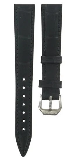 Paski i części Pasek Skórzany Certina Czarny 15mm DS Caimano Lady C600015904