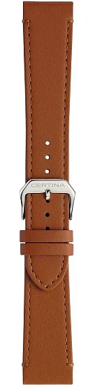 Paski i części Pasek Skórzany Certina Jasnobrązowy 21mm DS C600022210