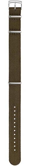 Paski i części Pasek Materiałowy Certina NATO Zielony 20mm DS Powermatic 80 C604022809