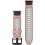 Zdjęcie 2 Paski i części Pasek Garmin QuickFit 20mm Fenix, Epix 42/43mm Różowy/Szary Gumowy 010-13391-05