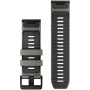 Zdjęcie 2 Paski i części Pasek Garmin QuickFit 26mm Fenix, Epix, Quatix 51mm Zielony/Grafitowy Gumowy 010-13393-04