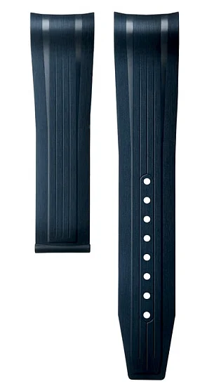 Paski i części Pasek Gumowy Longines Niebieski 21mm HydroConquest L682170682