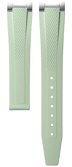 Paski i części Pasek Gumowy Longines Zielony 17mm Conquest Lady 34 L682170797