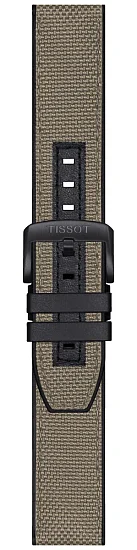 Paski i części Pasek Gumowy Tissot Beżowy 22mm Supersport T604047165