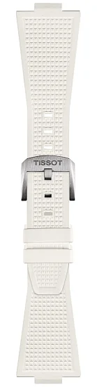 Paski i części Pasek Gumowy Tissot Biały PRX 40 T603048463