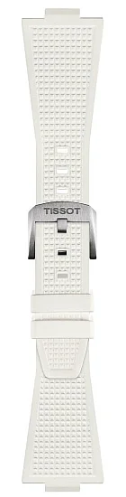 Paski i części Pasek Gumowy Tissot Biały PRX 40 T603048463