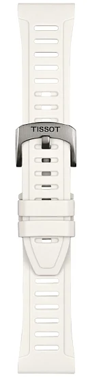 Paski i części Pasek Gumowy Tissot Biały XS 21mm T-Touch Sport T603048906