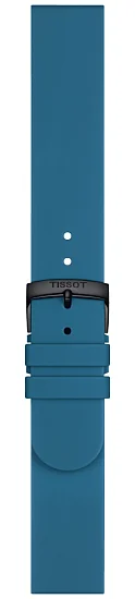 Paski i części Pasek Gumowy Tissot Niebieski 20mm Memphis T603045968
