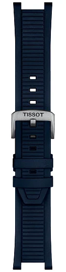 Paski i części Pasek Gumowy Tissot Niebieski T-Race T603049424