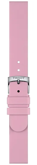 Paski i części Pasek Gumowy Tissot Różowy 16mm Memphis T603045972