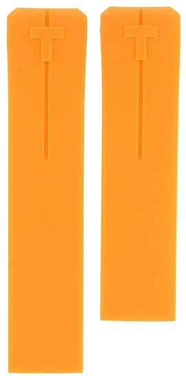Paski i części Pasek Gumowy Tissot Pomarańczowy 21mm T-Touch II , T-Touch Expert T610026463