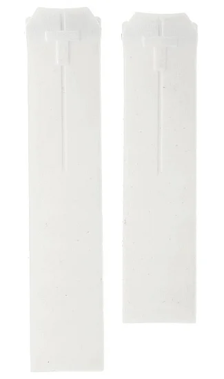 Paski i części Pasek Gumowy Tissot Biały 21mm T-Touch I Lady T610020042