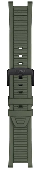 Paski i części Pasek Gumowy Tissot Zielony T-Race T603050244