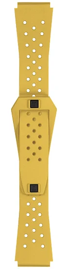 Paski i części Pasek Gumowy Tissot Żółty Sideral T603048859