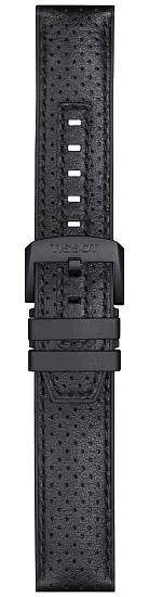 Paski i części Pasek Hybrydowy Tissot Czarny 22mm T-Race Cycling T600047413