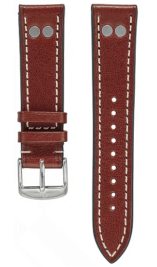 Paski i części Pasek Laco Brązowy 20mm LA-401859
