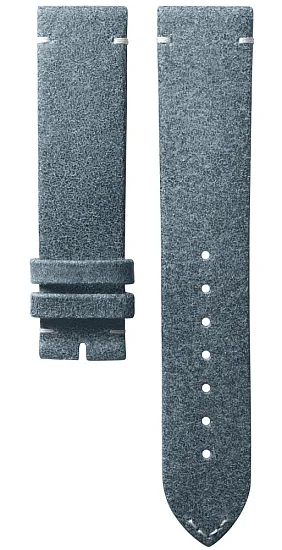 Paski i części Pasek Skórzany Longines Błękitny 19mm Classic L682157378
