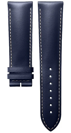 Paski i części Pasek Skórzany Longines Granatowy 22mm Conquest L682159961