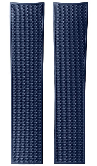 Paski i części Pasek Gumowy Longines Granatowy 20mm Conquest VHP 41 L682154521