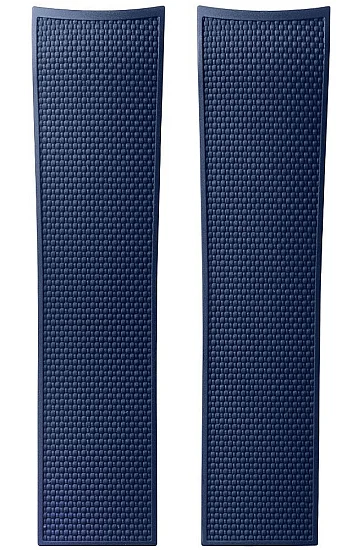 Paski i części Pasek Gumowy Longines Granatowy 22mm Conquest VHP 44 L682154497
