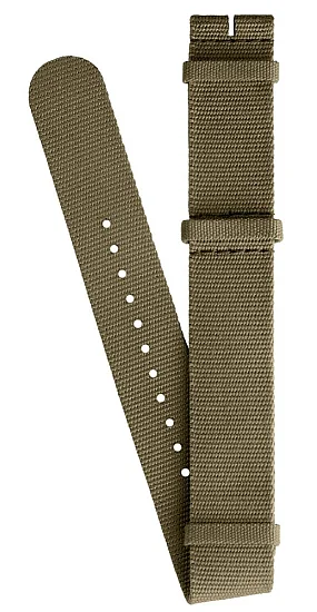Paski i części Pasek Materiałowy Longines NATO Zielony 21mm Spirit, Majetek L682166502