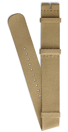 Paski i części Pasek Materiałowy Longines NATO Piaskowy 21mm Spirit, Majetek, HydroConquest L682166501